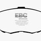 EBC 93-97 Lexus GS300 3.0 Redstuff Front Brake Pads