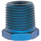 Russell Performance 3/8in Male to 1/4in Female Pipe Bushing Reducer (Blue)