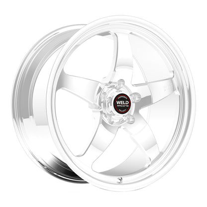 Weld S71 20x12 / 5x4.75 BP / 5.4in. BS Polished Wheel (Medium Pad) - Non-Beadlock