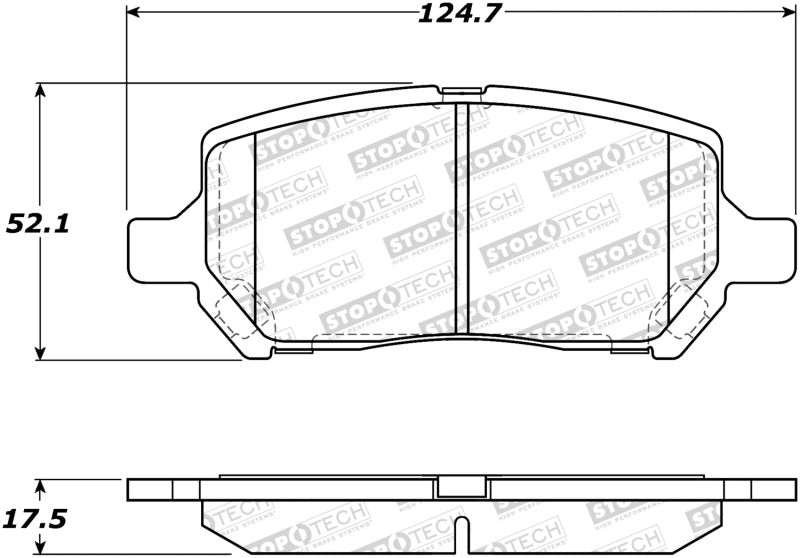 StopTech Street Brake Pads