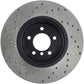 StopTech Sport Cross Drilled Brake Rotor - Front Right