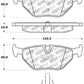 StopTech Performance 01-02 BMW Z3 / 03-09 Z4 / 10/90-07 3 Series / 99-09 Saab 9-5 Rear Brake Pads