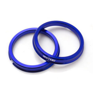 Wheel Mate Muteki Hub Ring 73.1mm x 64.1mm 2 Piece - Blue