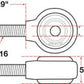 SPC Performance XAXIS Rod End Ball Joint