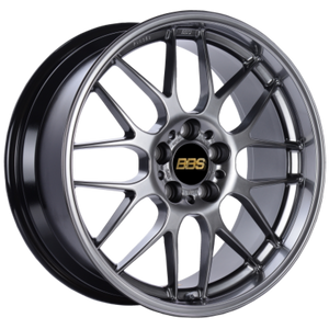 BBS RG-R 17x7.5 5x112 ET48 Diamond Silver Wheel - 82mm PFS/Clip Required