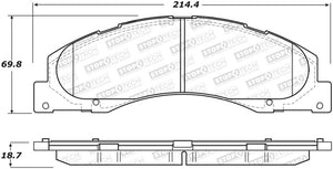 StopTech Street Brake Pads - Front