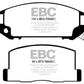 EBC 85-90 Toyota MR2 1.6 Greenstuff Rear Brake Pads