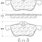 StopTech Performance 02-06 Mini Front Brake Pads