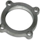 Vibrant GT series / T3 Turbo Discharge Flange (4 Bolt) with 2.5in Inlet I.D. T304 SS 1/2in Thick