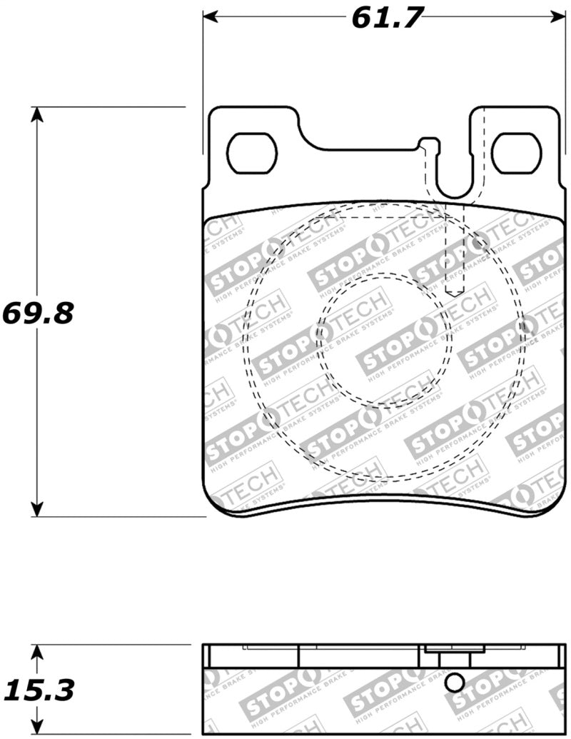 StopTech Street Touring Brake Pads