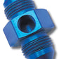 Russell Performance -8 AN Fuel Union Pressure Adapter (Blue)