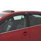 AVS 07-16 Mitsubishi Lancer Ventvisor Outside Mount Window Deflectors 4pc - Smoke