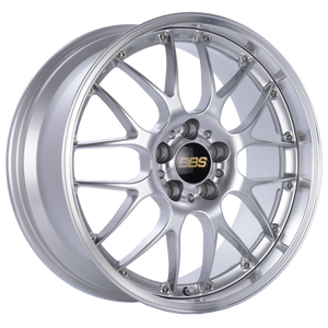 BBS RS-GT 18x10 5x130 ET65 CB71.6 Diamond Silver Center Diamond Cut Lip Wheel