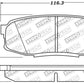 StopTech 13-18 Toyota Land Cruiser Performance Rear Brake Pads