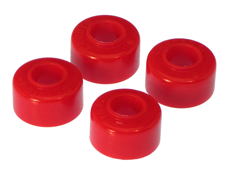 Prothane Range Rover Rear Lower Shock Bushings - Red