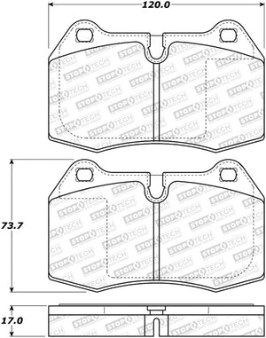 StopTech Street Brake Pads