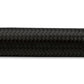 Vibrant -8 AN Black Nylon Braided Flex Hose .44in ID (50 foot roll)