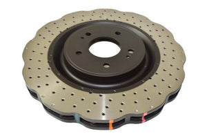 DBA 2006 Audi A3 Front 4000 Series Drilled Wavey Rotor