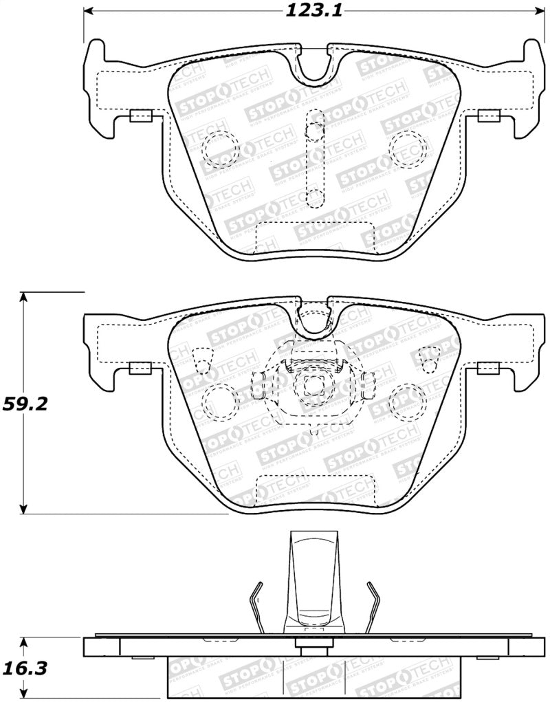 StopTech Street Brake Pads