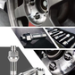 Wheel Mate Titanium Wheel Stud Conversion (Raw Ti) - M14x1.25 to M14x1.5 - 74mm - 60deg Lug Nut