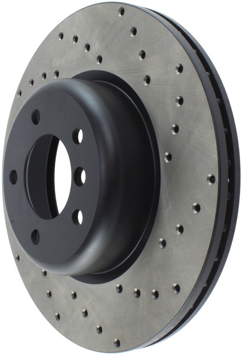 StopTech Sport Cross Drilled Brake Rotor - Front Right