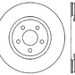 StopTech 05-09 Chrysler 300 (5.7L V8 exc SRT-8) Front Left Slotted & Drilled Rotor