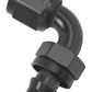 Russell Performance -6 AN Twist-Lok 90 Degree Hose End (Black)