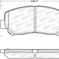 StopTech Street Brake Pads - Front