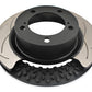 DBA 86-92 Mazda RX7 Rear T2 Slotted Street Series Rotor