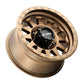 Method MR304 Double Standard 17x8.5 0mm Offset 8x6.5 130.81mm CB Method Bronze Wheel