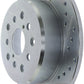 StopTech 01-05 Lexus IS300 / 02-10 Lexus SC430 Sport Slotted & Drilled Rear Left Brake Rotor