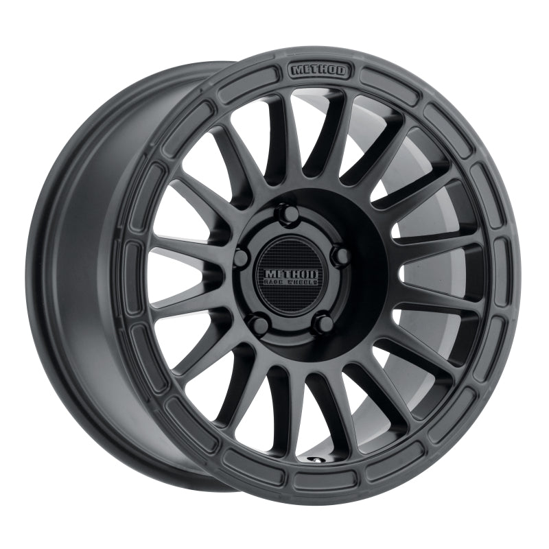 Method MR314 17x7.5 +25mm Offset 5x150 110.5mm CB Matte Black Wheel