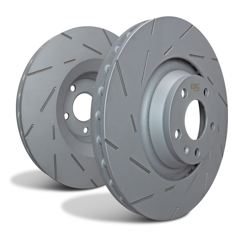 EBC 2021+ Tesla Model X Front USR Slotted Rotors