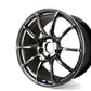 Advan RZII 17x7.0 +47 4-100 Racing Hyper Black Wheel