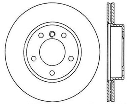 StopTech Power Slot 96-02 BMW Z3 / 03-01/06 Z4 (E86) / 3 Series Front Left Cryo Slotted Rotor