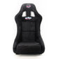 NRG FRP Bucket Seat ULTRA Edition - Medium (Black Alcantara/Gold Glitter Back)