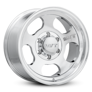 Mickey Thompson Canyon Polished Wheel - 16X8 6X5.5 BP 4.5in BS 0 Offset 108.1mm Bore