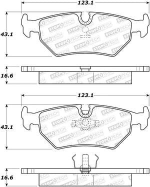 StopTech Street Brake Pads - Front