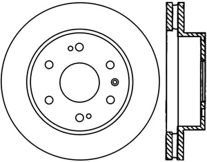 StopTech Power Slot 07-09 Cadillac Escalade / 05-09 Chevy Silverado Front Left Slotted CRYO Rotor