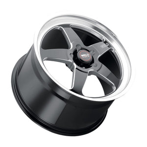 Weld S155 17x10 Ventura Drag 5x139.7 ET38 BS7.00 Gloss BLK MIL DIA 78.1