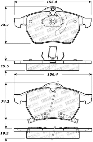 StopTech Street Brake Pads