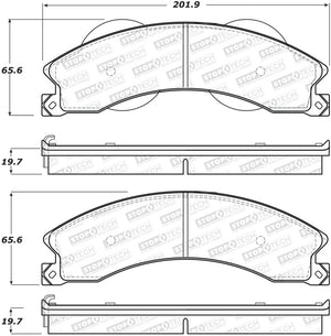 StopTech Street Brake Pads - Rear