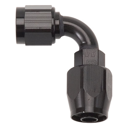 Russell Performance -16 AN Black 90 Degree Full Flow Hose End