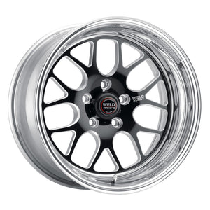 Weld S77 HD 17x10 / 5x135mm BP / 5.7in. BS Black Wheel (HD Low Pad) - Non Beadlock