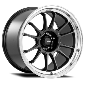 Konig Hypergram 18X11 5X114.3 ET15 Metallic Carbon W/ Machined Lip Flow Formed