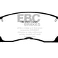 EBC 91-92 Toyota MR2 2.0 Turbo Redstuff Front Brake Pads