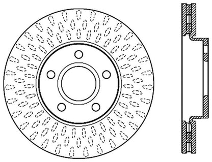 StopTech Slotted Sport Brake Rotor