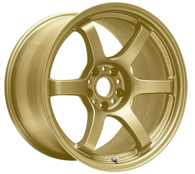 Gram Lights 57DR 19x8.5 +45 5-114.3 E8 Gold Wheel (Minimun Order Qty 20)