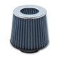 Vibrant Open Funnel Perf Air Filter (5in Cone O.D. x 5in Tall x 2.5in inlet I.D.) Chrome Filter Cap