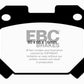 EBC 93-98 Toyota Supra 3.0 Twin Turbo Ultimax2 Rear Brake Pads